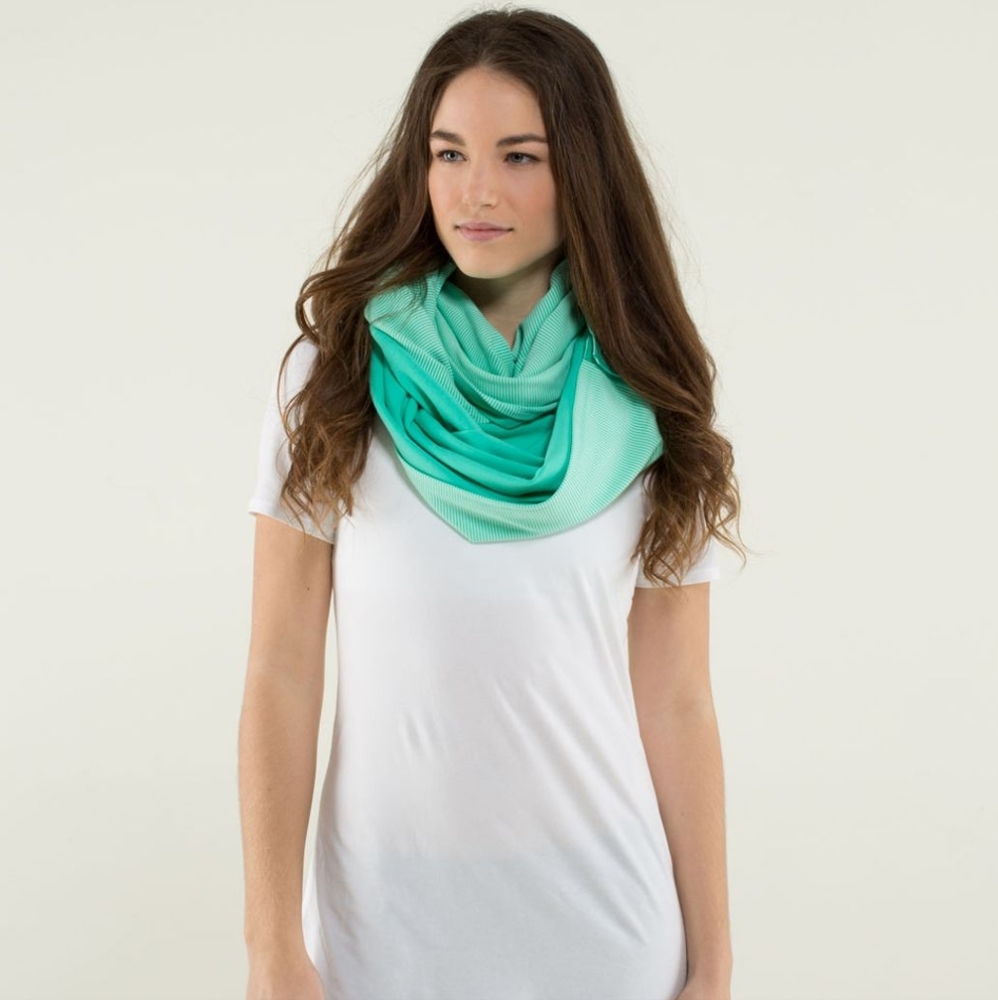 lululemon athletica Mint Green Scarf